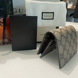 GUCCI GG Card Case Wallet
